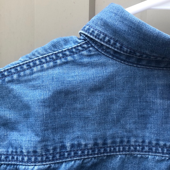 Banana Republic Denim Button Up - Picture 3 of 6